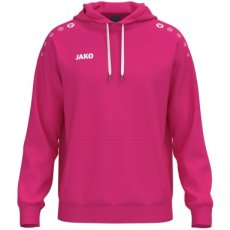 JAKO Sweater met kap One Cotton deep pink