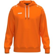 JAKO Sweater met kap One Cotton fluo oranje