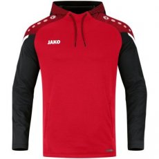 Artikel 6722-101 JAKO Sweater met kap Performance rood/zwart