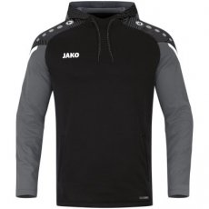 JAKO Sweater met kap Performance zwart/antra light