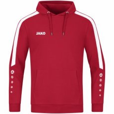 Artikel 6723-100 JAKO Sweater met kap Power rood