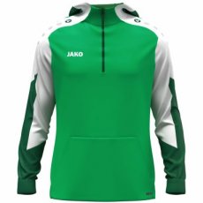 JAKO Zip hoody Dynamic groen/wit/donkergroen