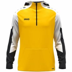JAKO Zip hoody Dynamic geel/wit/zwart