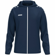 Artikel 6800-900 JAKO Jas met kap One marine inclusief clublogo en naam
