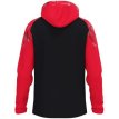 Artikel 6826-812 JAKO Jas met kap Sonic  zwart/rood