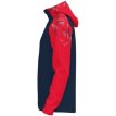 Artikel 6826-909 JAKO Jas met kap Sonic marine/rood