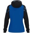 Artikel 6826D-408 JAKO Jas met kap Sonic damesmaten royal/zwart