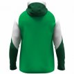 JAKO Jas met kap Dynamic groen/wit/donkergroen