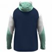 JAKO Jas met kap Dynamic marine/wit/munt