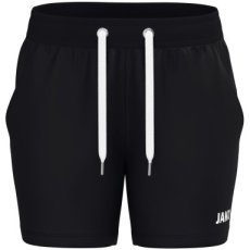 JAKO Joggingshort One Cotton damesmaten zwart