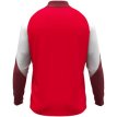 JAKO Ziptop Dynamic rood/wit/donkerrood