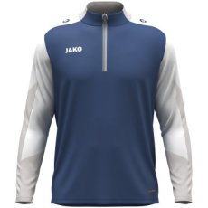 JAKO Ziptop Dynamic nachtblauw/wit/lichtgrijs