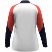 JAKO Ziptop Dynamic dames wit/koraal/marine