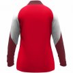 JAKO Ziptop Dynamic dames rood/wit/donkerrood