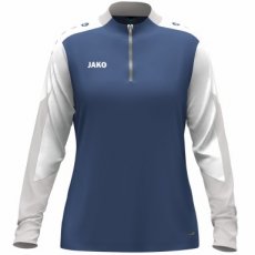 JAKO Ziptop Dynamic dames nachtblauw/wit/lichtgrijs