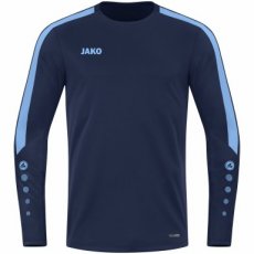 JAKO Sweater Power marine/hemelsblauw
