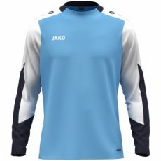 JAKO Longsleeve Dynamic hemelsblauw/wit/marine