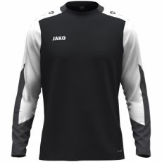JAKO Longsleeve Dynamic zwart/wit/antraciet