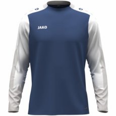 JAKO Longsleeve Dynamic nachtblauw/wit/lichtgrijs