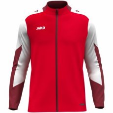 JAKO Polyestervest Dynamic rood/wit/donkerrood
