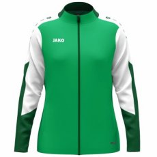 JAKO Polyestervest Dynamic dames groen/wit/donkergroen