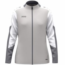 JAKO Polyestervest Dynamic dames lichtgrijs/wit/steengrijs