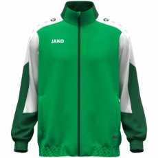 JAKO Geweven jas Dynamic groen/wit/donkergroen