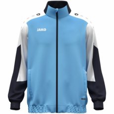 JAKO Geweven jas Dynamic hemelsblauw/wit/marine
