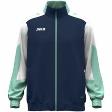 JAKO Geweven jas Dynamic marine/wit/munt