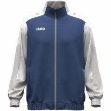 JAKO Geweven jas Dynamic nachtblauw/wit/lichtgrijs