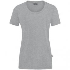 JAKO T-Shirt Organic Stretch lichtgrijs gemêleerd Dames