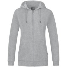 JAKO Veste á capuchon Organic gris claire melange