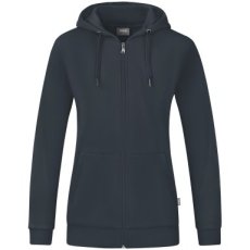 Artikel C6820-830 Dames JAKO Jas met kap Organic antraciet
