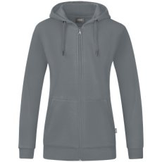Artikel C6820-840 Dames JAKO Jas met kap Organic steengrijs
