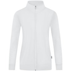 JAKO Sweaterjas Doubletex wit
