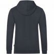 C6720-830 JAKO Sweater met kap Organic antraciet